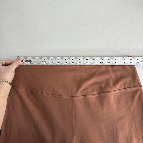 Lululemon Groove Super-High-Rise Flared Pants Womens 14 Roasted Brown Nulu Yoga - Picture 7 of 10